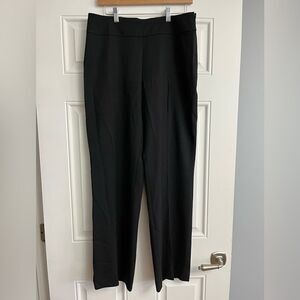 Akris punto wool black pants
